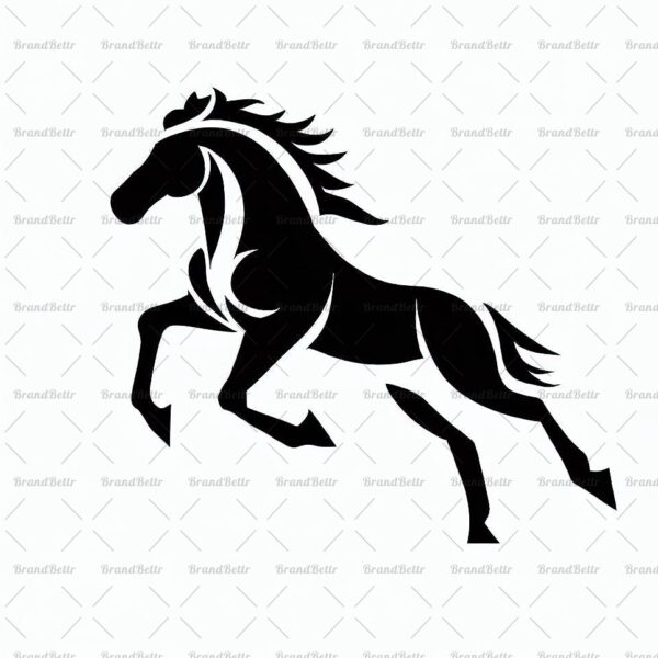 Galoppierendes Pferd
